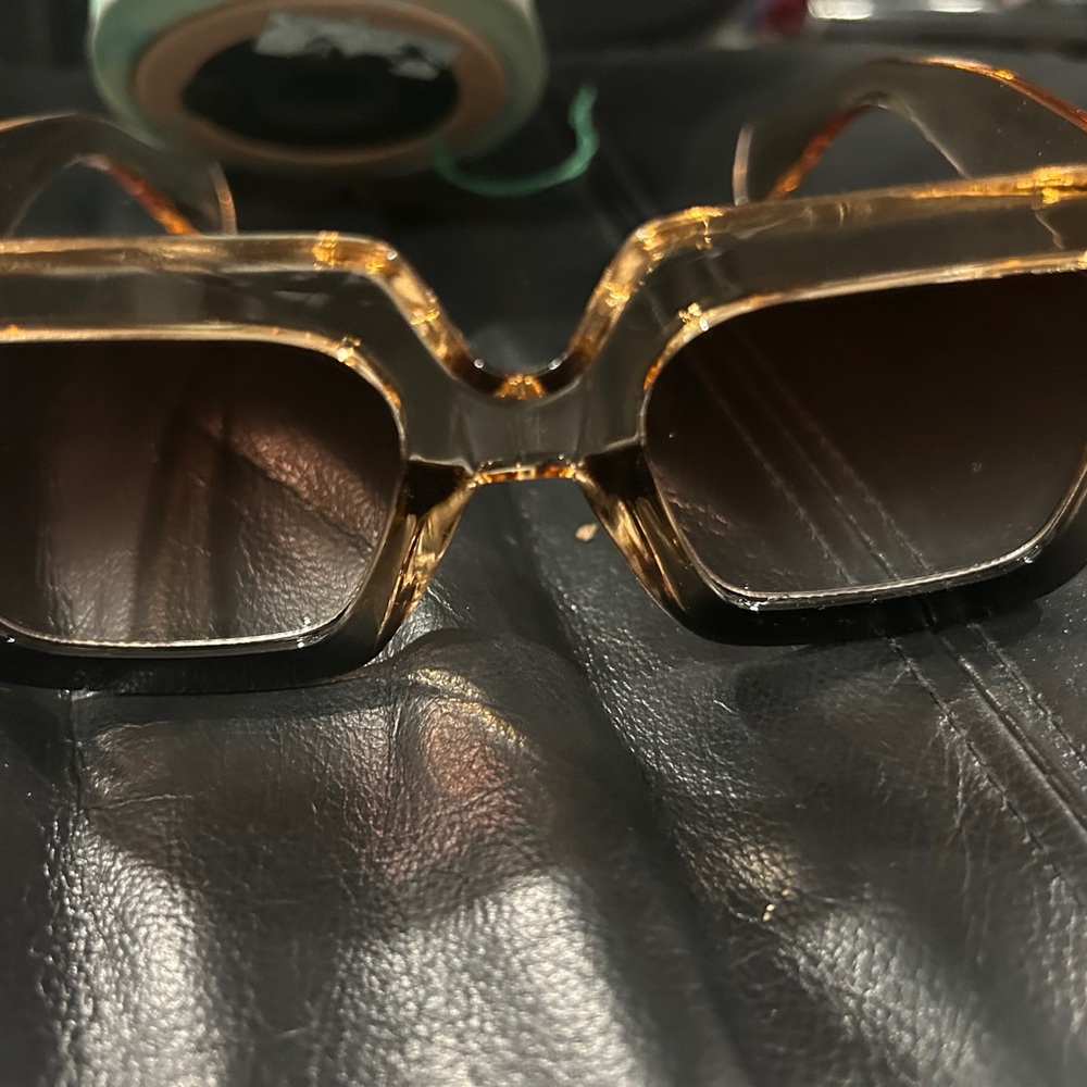 Oversized Square Gradient Sunglasses For Women - … - image 7